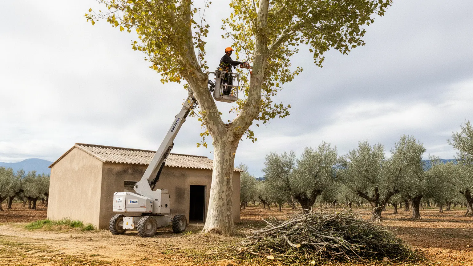 Élagueur professionnel à Sénas et alentours